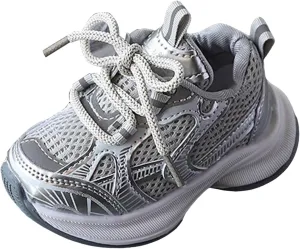 Sneakers for Girls Lightweight Breathable Causal Shoes Lace Up Comfortable Walking Shoes Fashion Thick Sole Sports Shoes