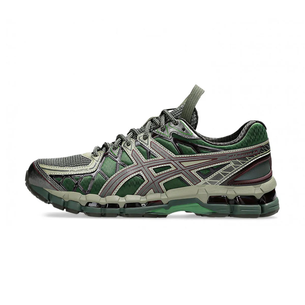 UB10-S GEL-Kayano 20 'Moss Gunmetal' Heel lockdown