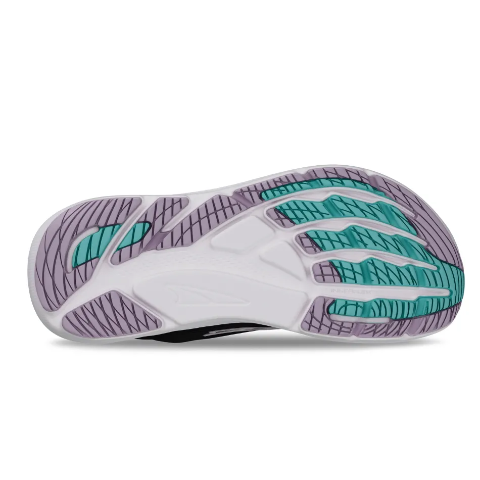 Altra Women's FWD Via Running Shoes in Black/Purple AW25 Dynamic Walk