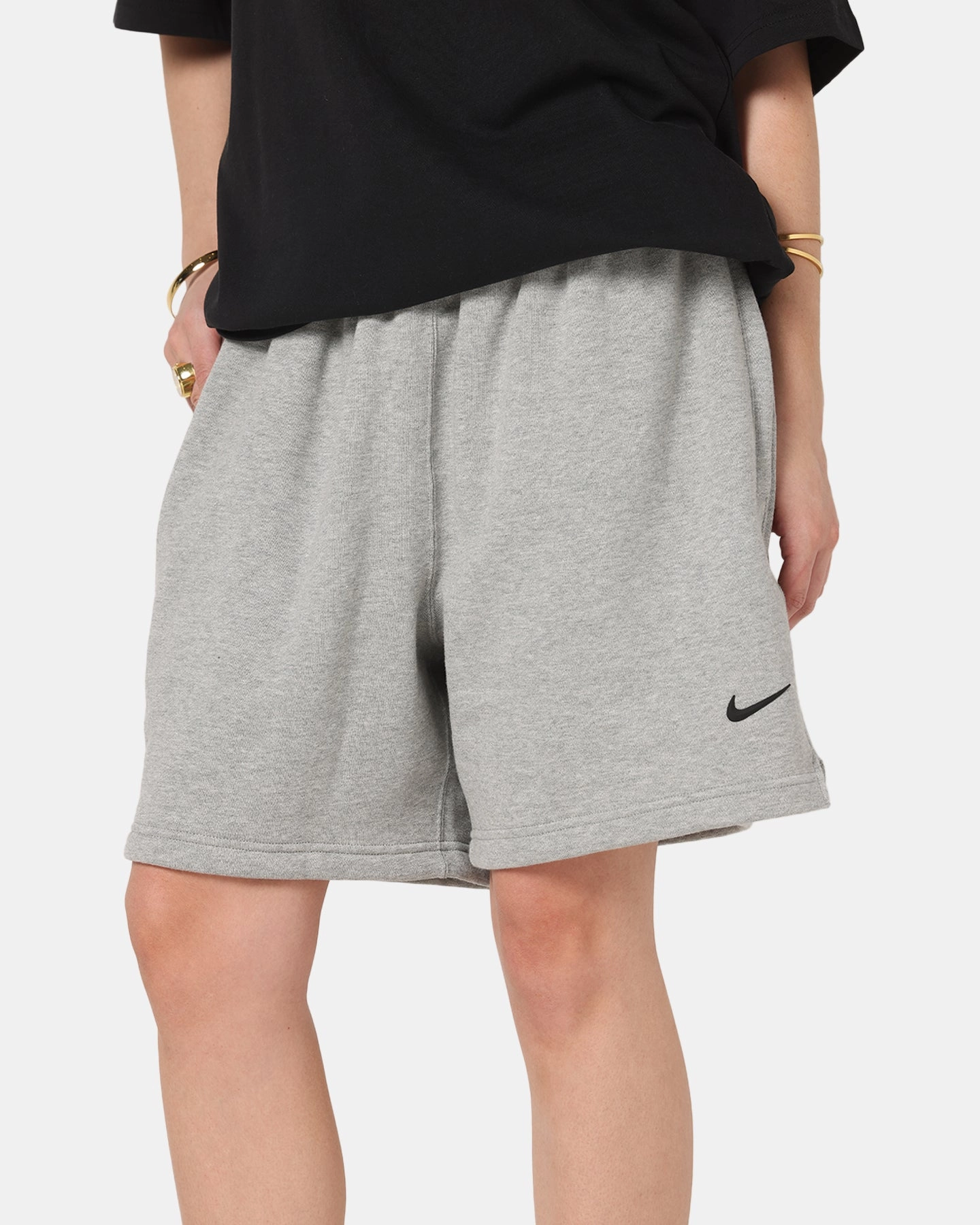 Nike Nocta Fleece CS Fleece Shorts Dark Grey Heather Casual Movement