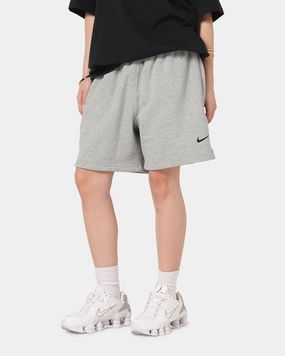 StretchFabric Nike Nocta Fleece CS Fleece Shorts Dark Grey Heather