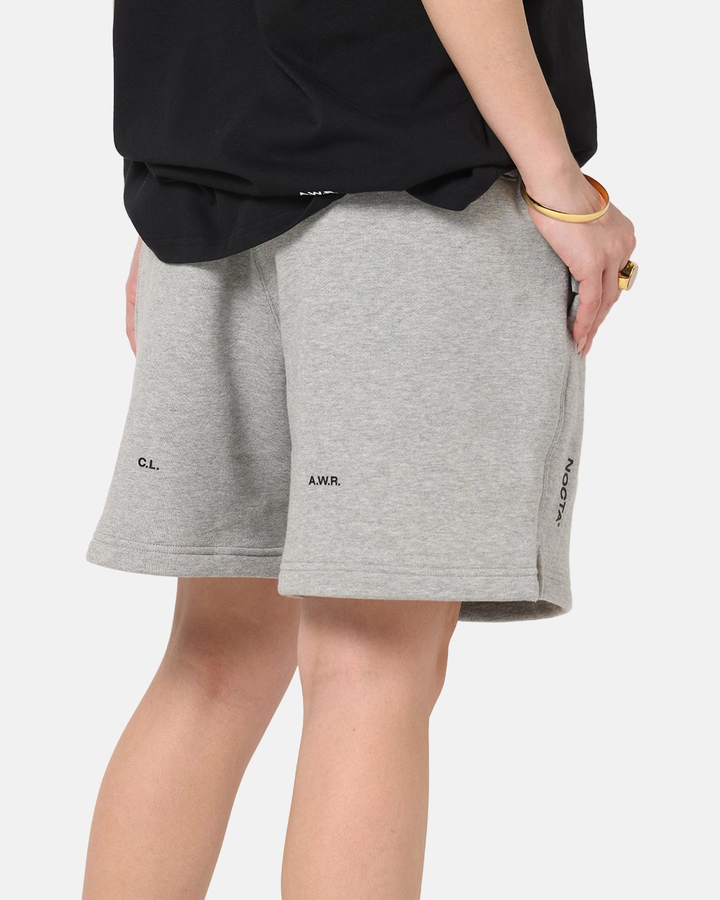 Packable Fit Nike Nocta Fleece CS Fleece Shorts Dark Grey Heather