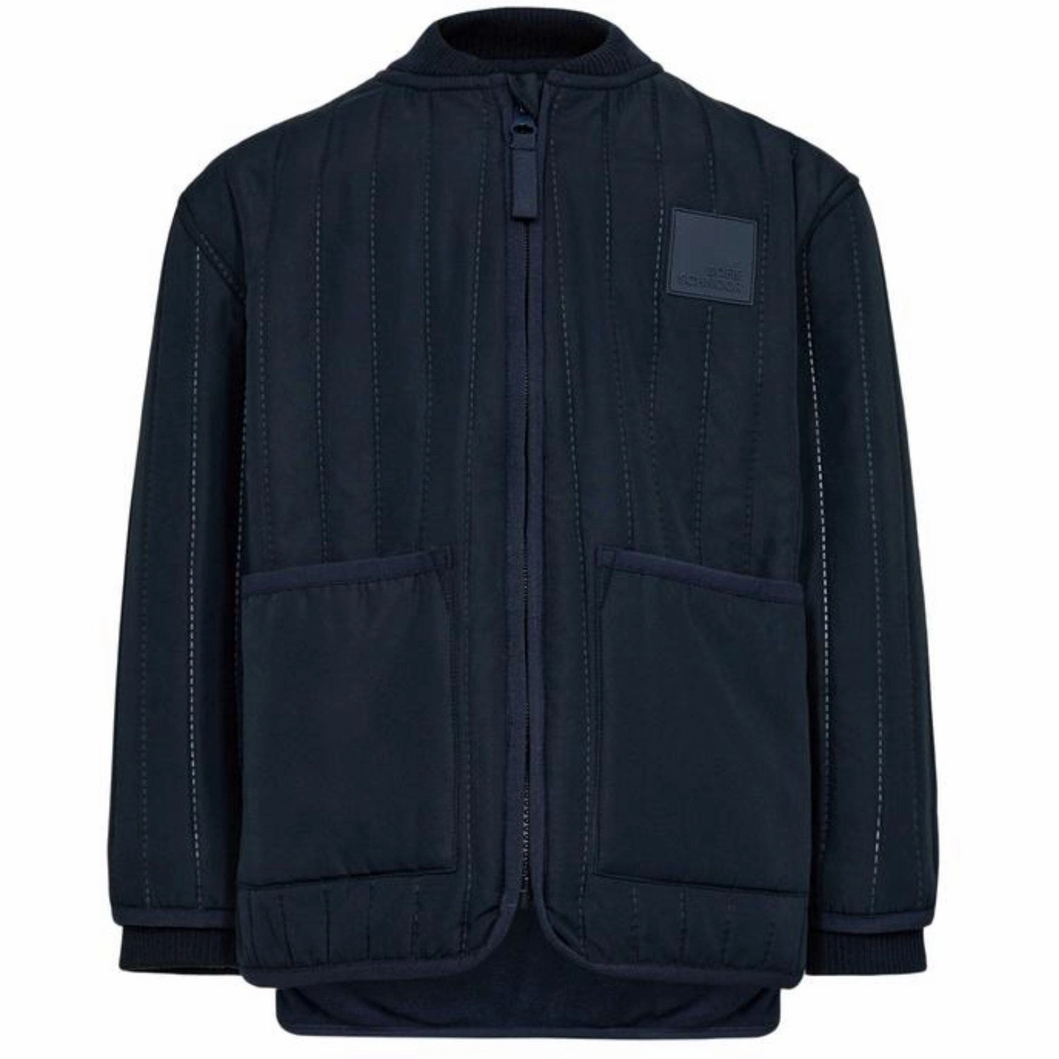 QuickAccess Pockets Sleek Outdoor Look Sofie Schnoor Dark Blue Thermo Jacket