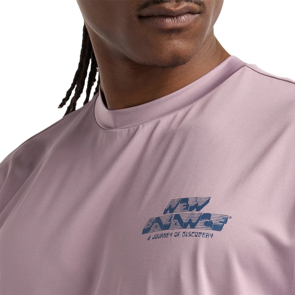 Run Energy Tee 'Ice Wine' Athletic Performance