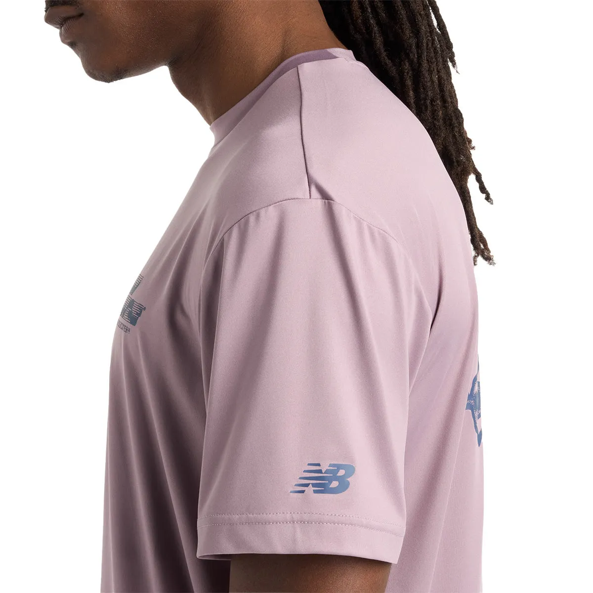 Signature flexibility Modern Design Run Energy Tee 'Ice Wine'