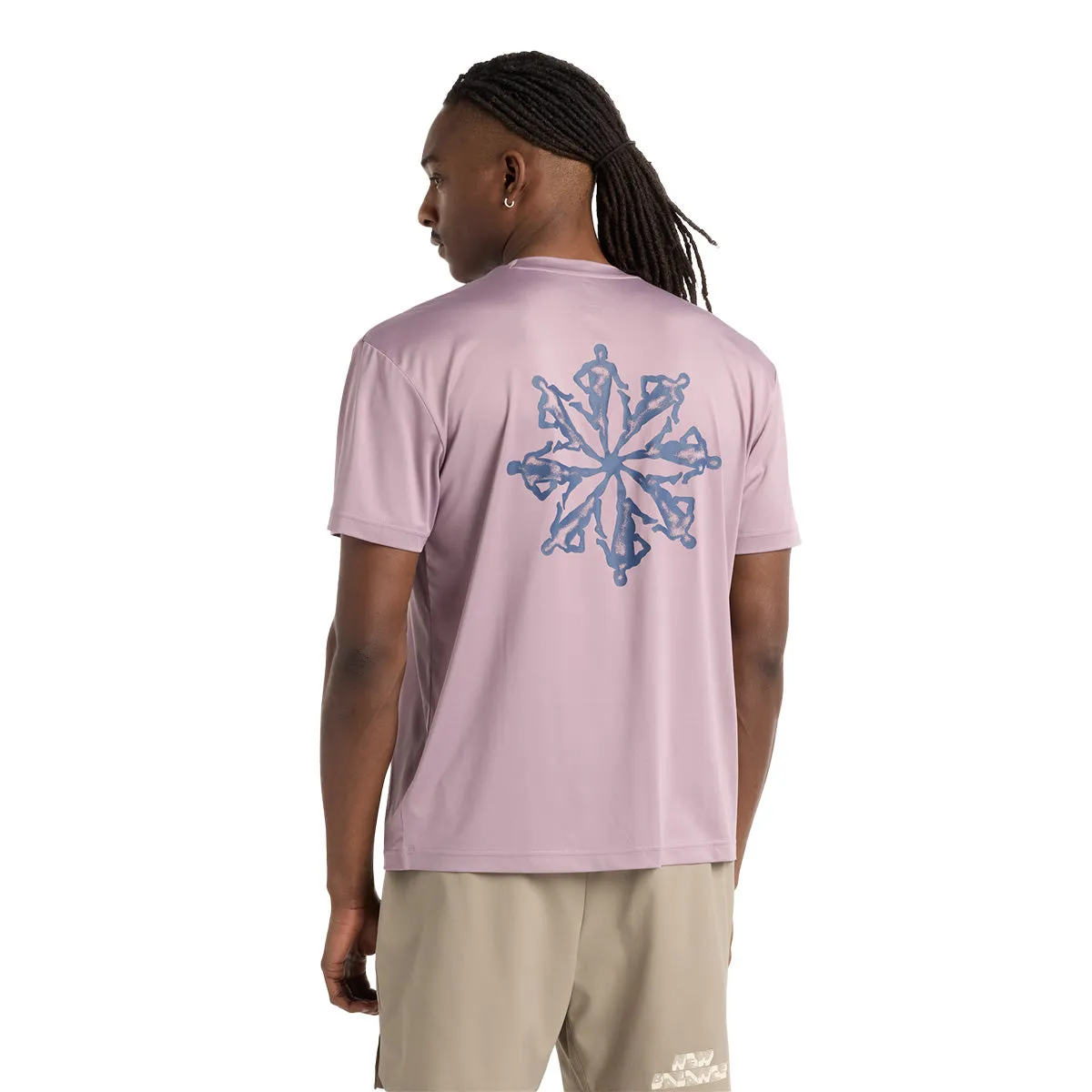Run Energy Tee 'Ice Wine' Eco Friendly Dye On The Move