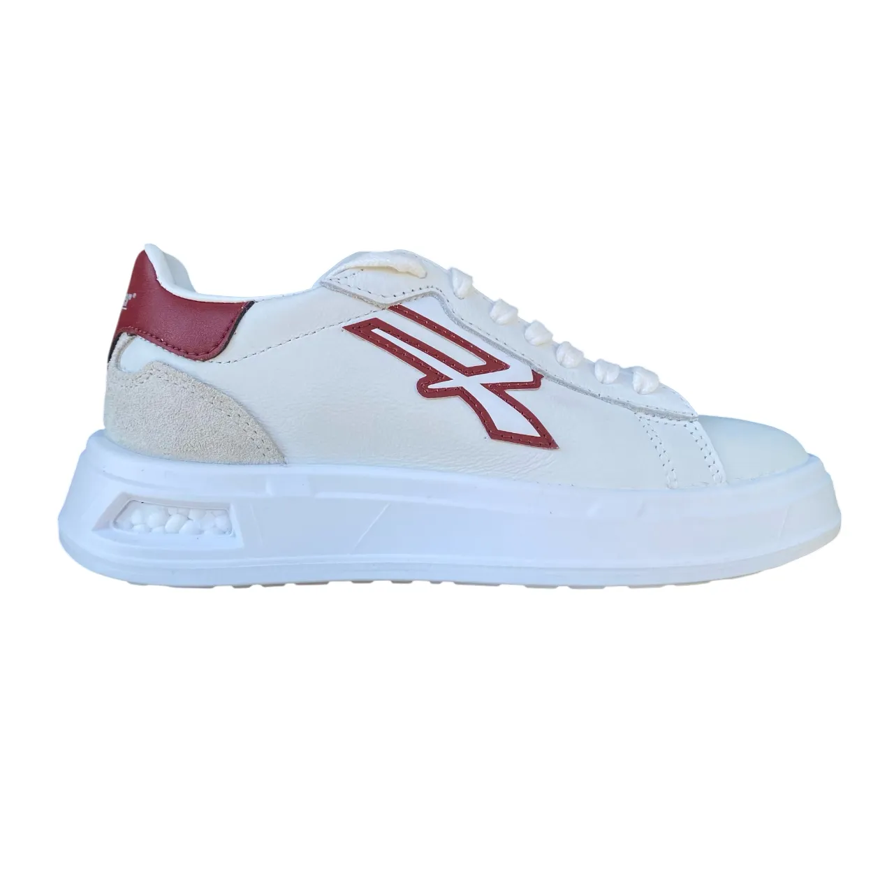 U.Power scarpa sneakers antiscivolo Lilas Ob SR UB20069 bianco-amaranto Anti Odour Tech running shoes for urban explorers