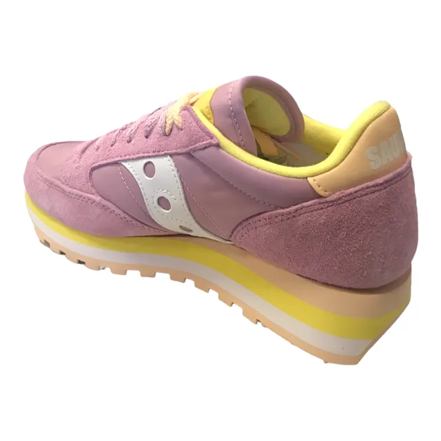 Saucony Jazz Triple S60530-18 | Sneakers Donna Rosa Giallo track shoes