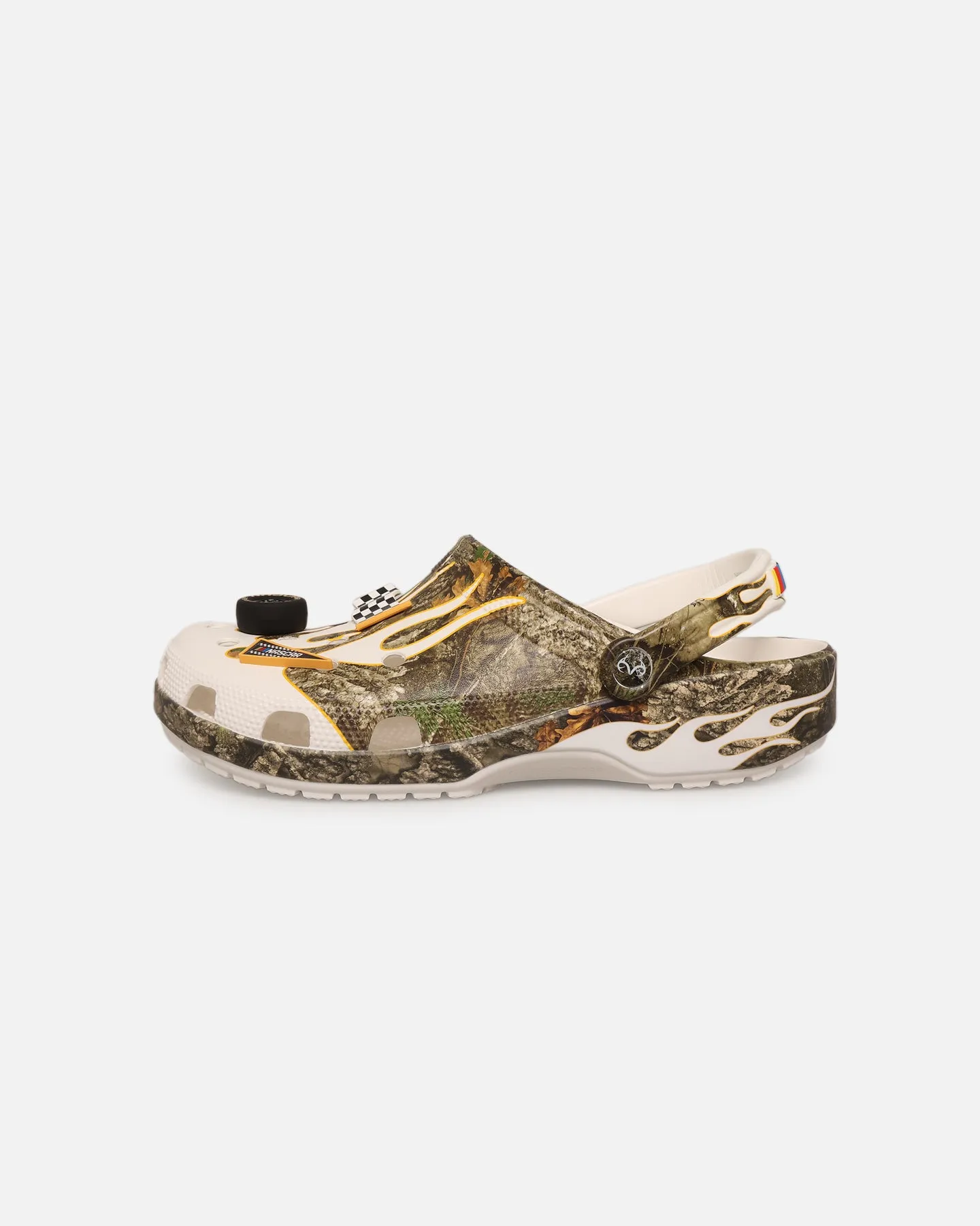 Flexible Design Crocs X NASCAR Realtree Camo Classic Clog Multi
