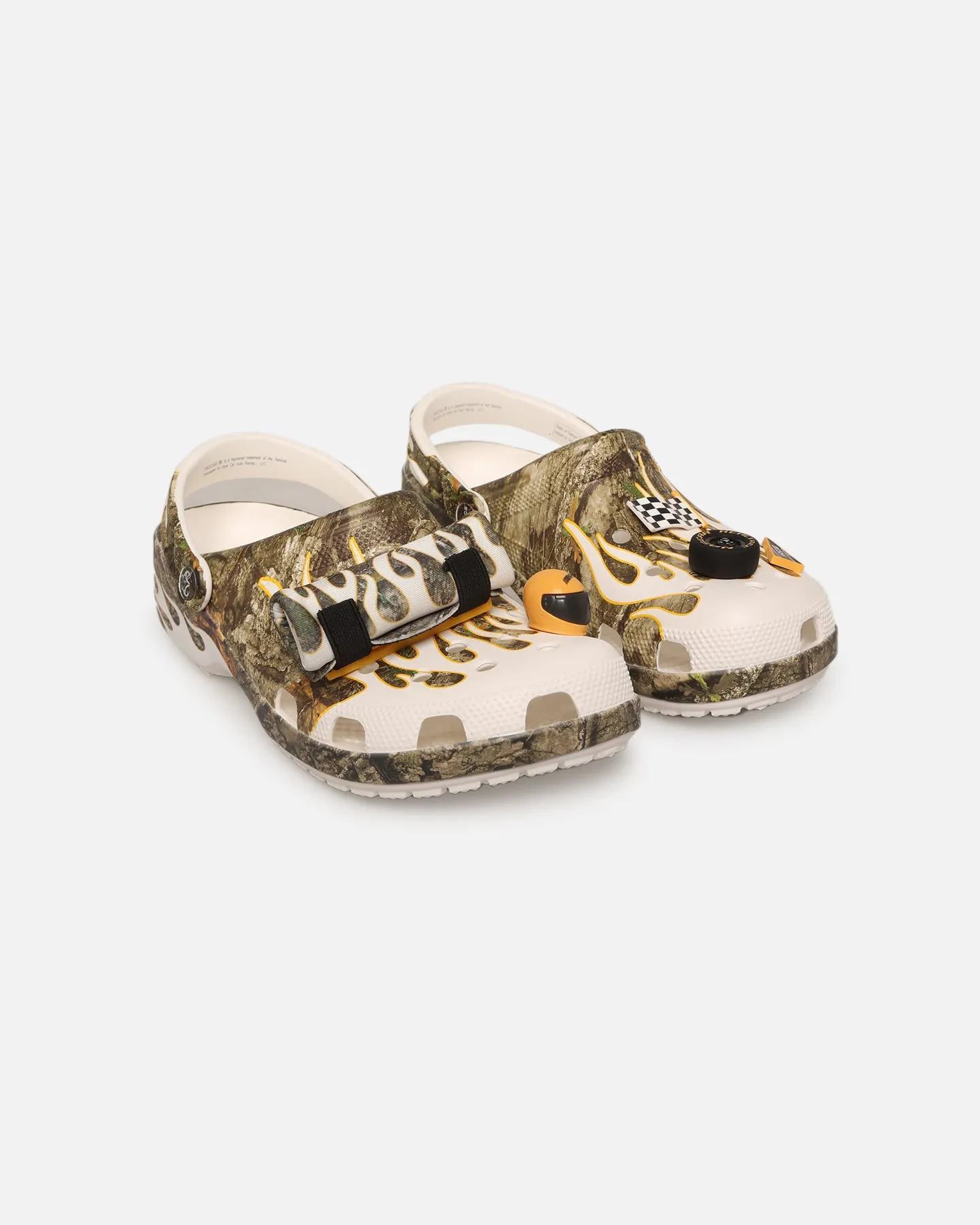 Comfortable elasticity Basic Style Crocs X NASCAR Realtree Camo Classic Clog Multi
