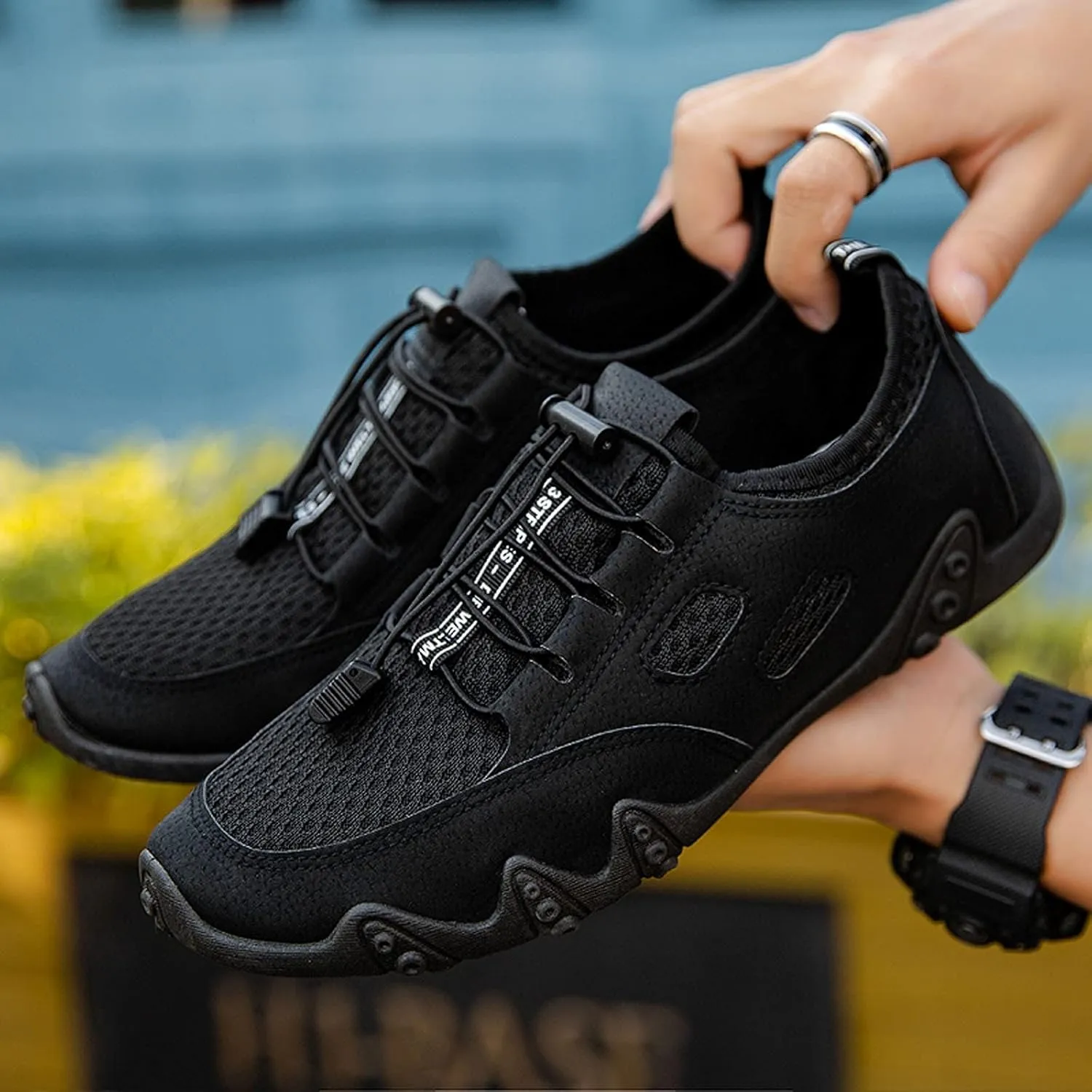 Soft Mesh Breathable Fashion Casual Men Bottom Lace Up Shoes Sport Men's Chukka Sneaker Boots Shoes