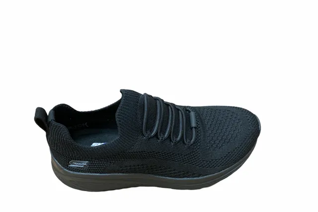 Shock Diffusion Skechers scarpa sneakers da donna Bobs Sparrow 2.0 Allegiance Crew 117027/BBK nero