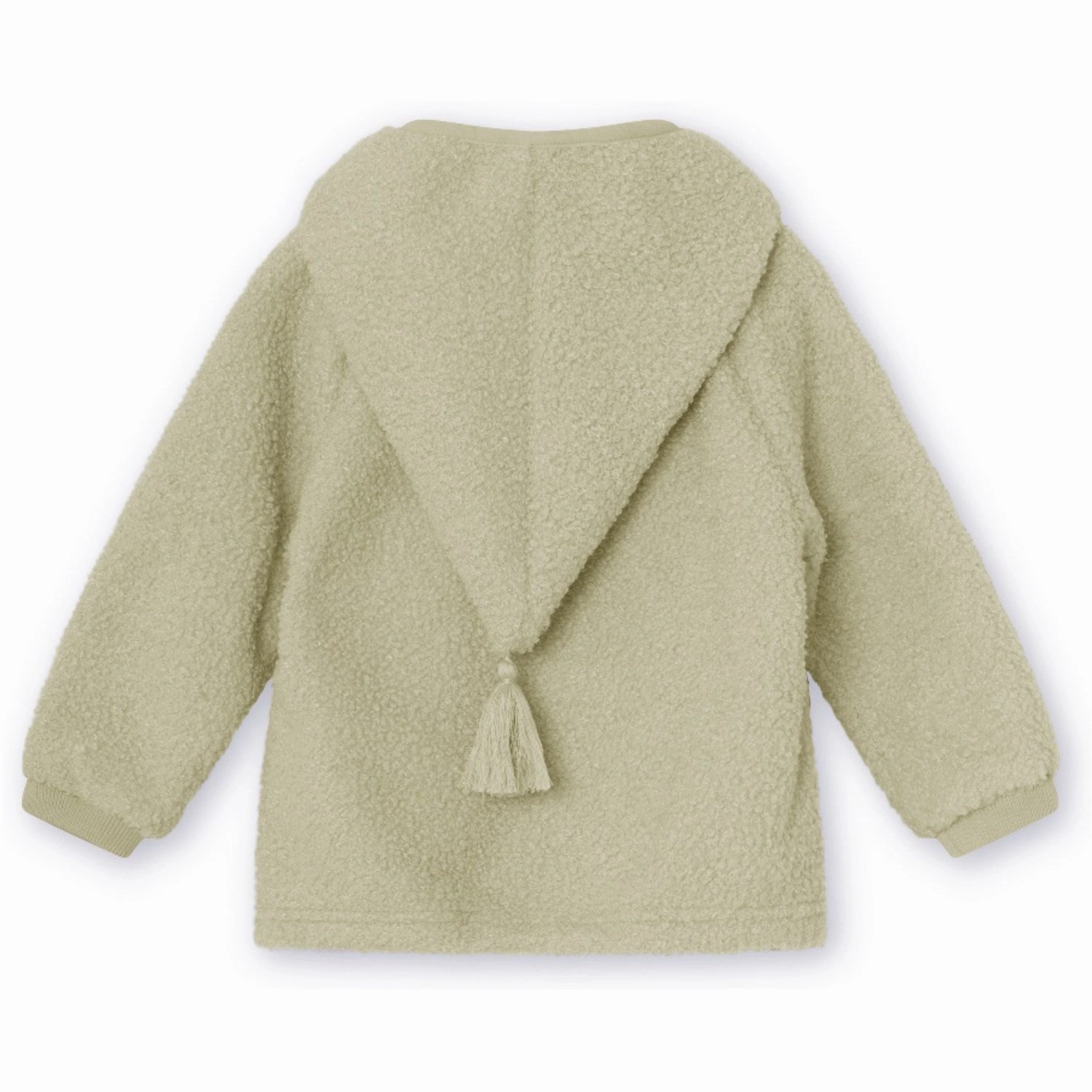 Aramid Fiber Reinforcement Ventilated Back Panel Mini A ture Elm Green Liff Teddyfleece Jacket. GRS