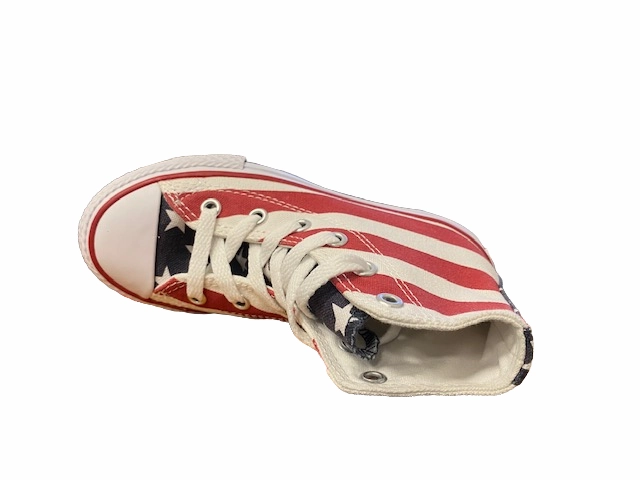 Converse Youth All Star HI 3J254 stars & bars sneakers alta con bandiera field - sports shoes