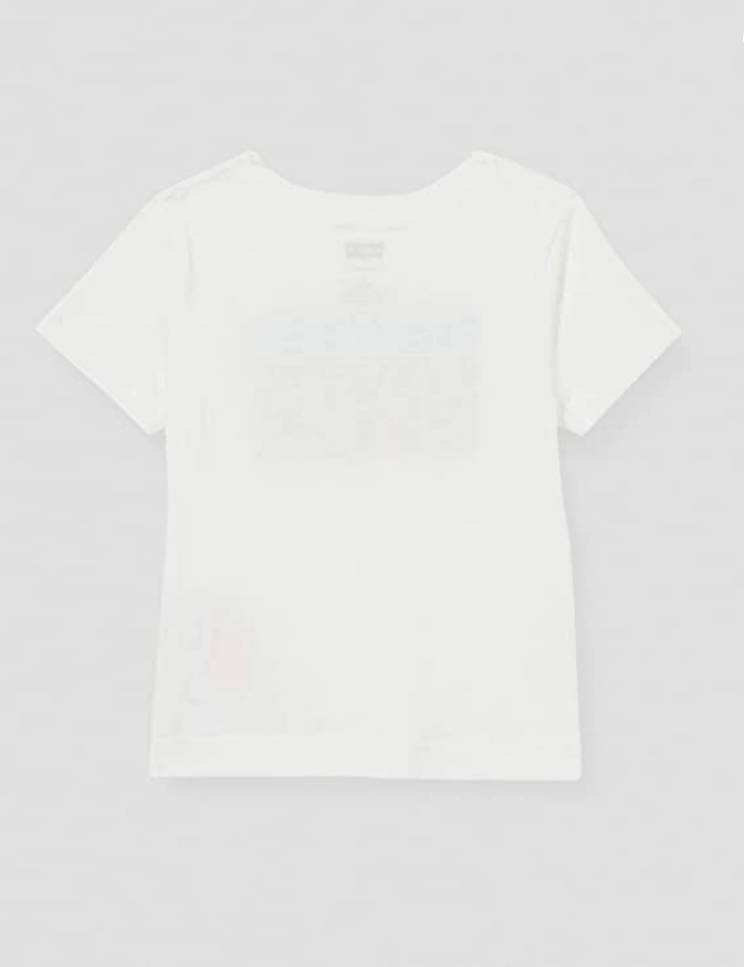 Levi's Kids maglietta da ragazzo LVB Sportwear Logo Tee 9E8568 001 bianco All-Season Comfort