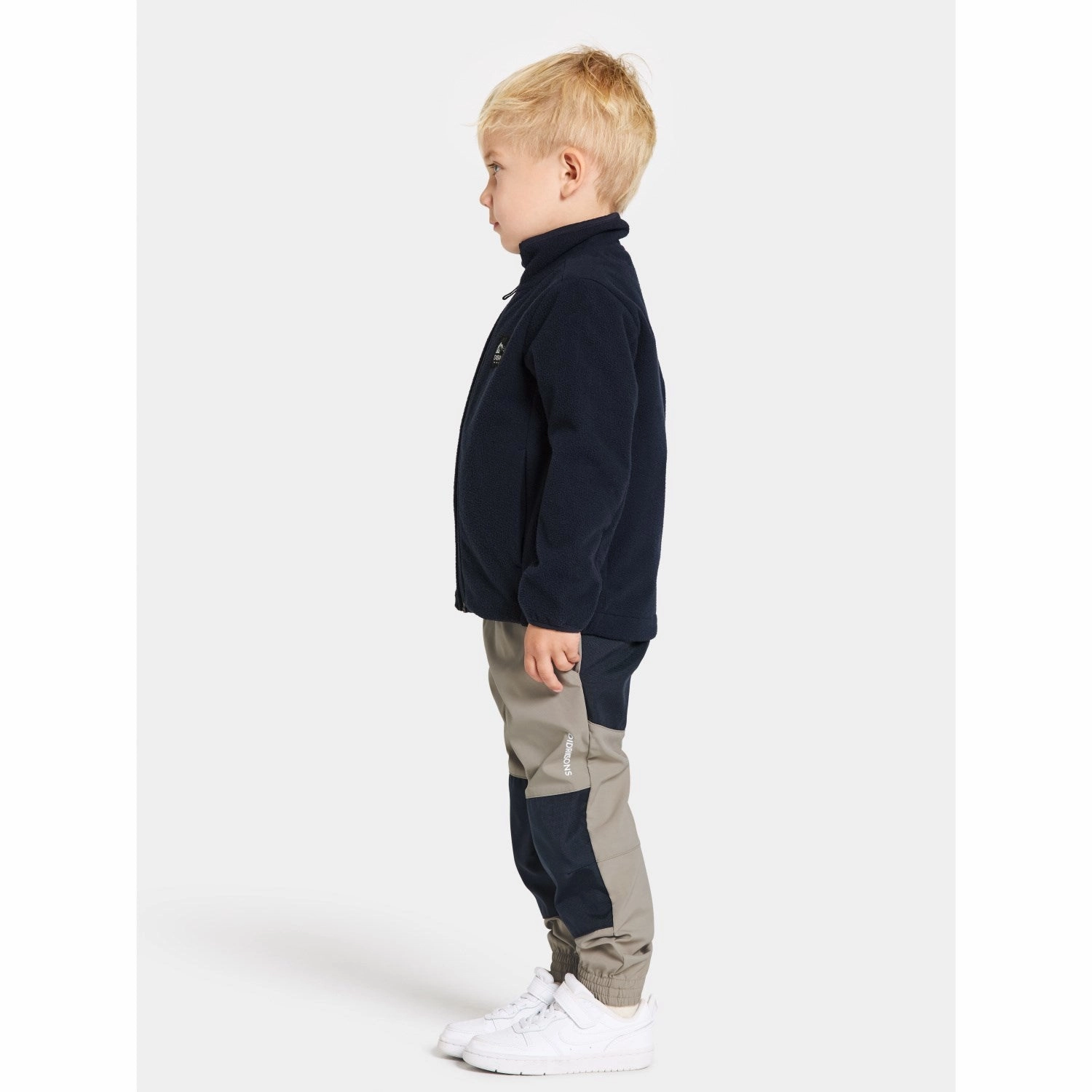 Convertible Cuff System Didriksons Dark Night Blue Muskot Kids Jacket