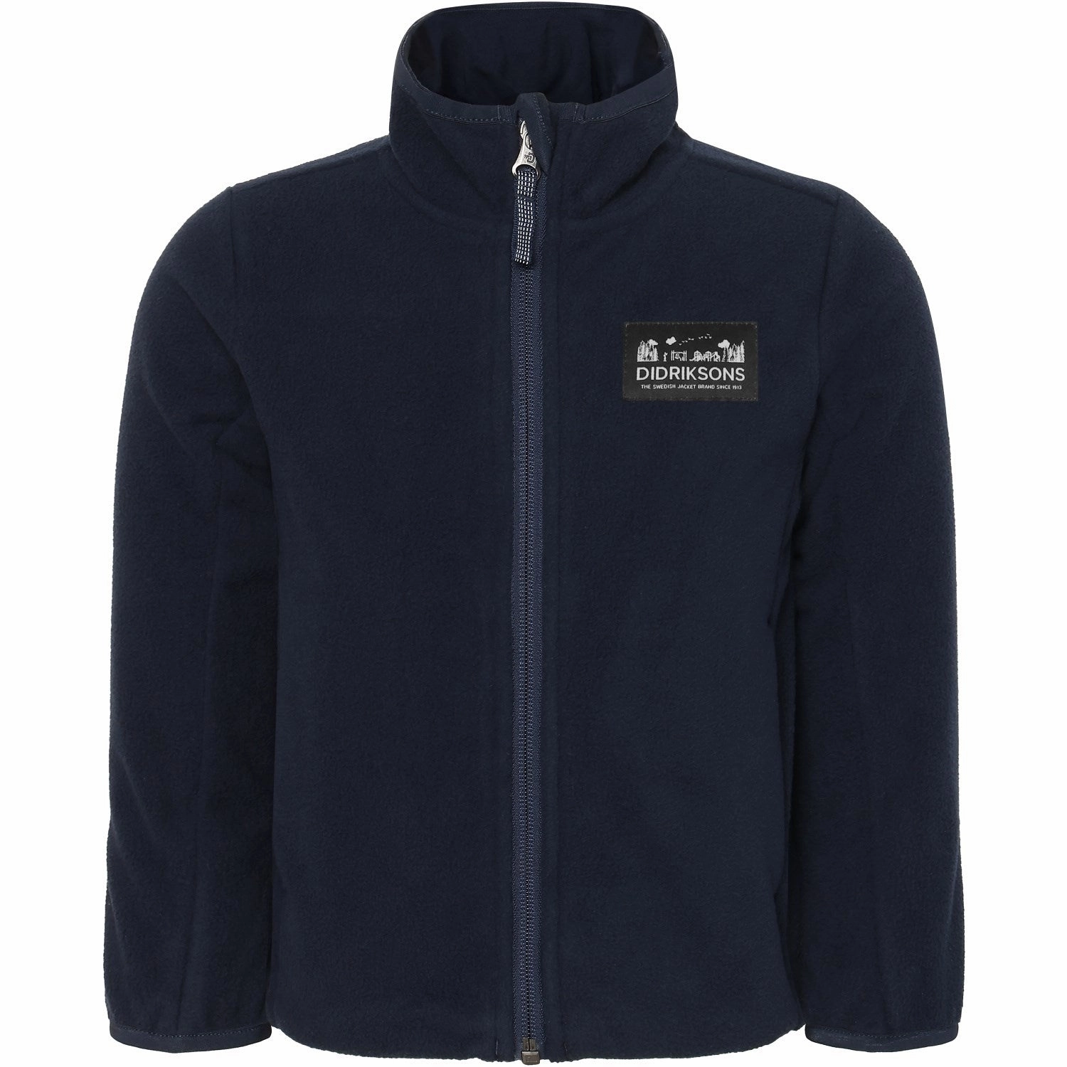Didriksons Dark Night Blue Muskot Kids Jacket Ventilated Panels HiddenPockets