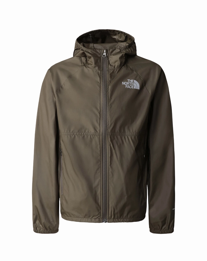 Compliment Outdoor Activity The North Face giacca antivento da ragazzo Wind Jacket New Taupe NF0A82D821L green