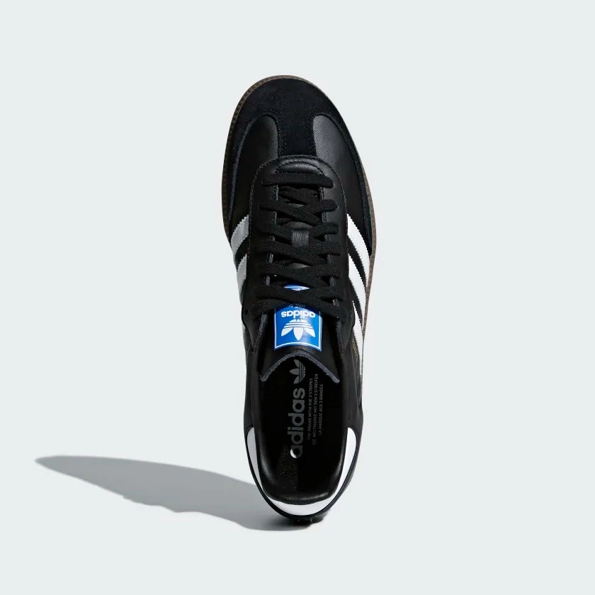Airflow Channeling Dry Weather Running Adidas Samba OG Men's Black Trainers B75807