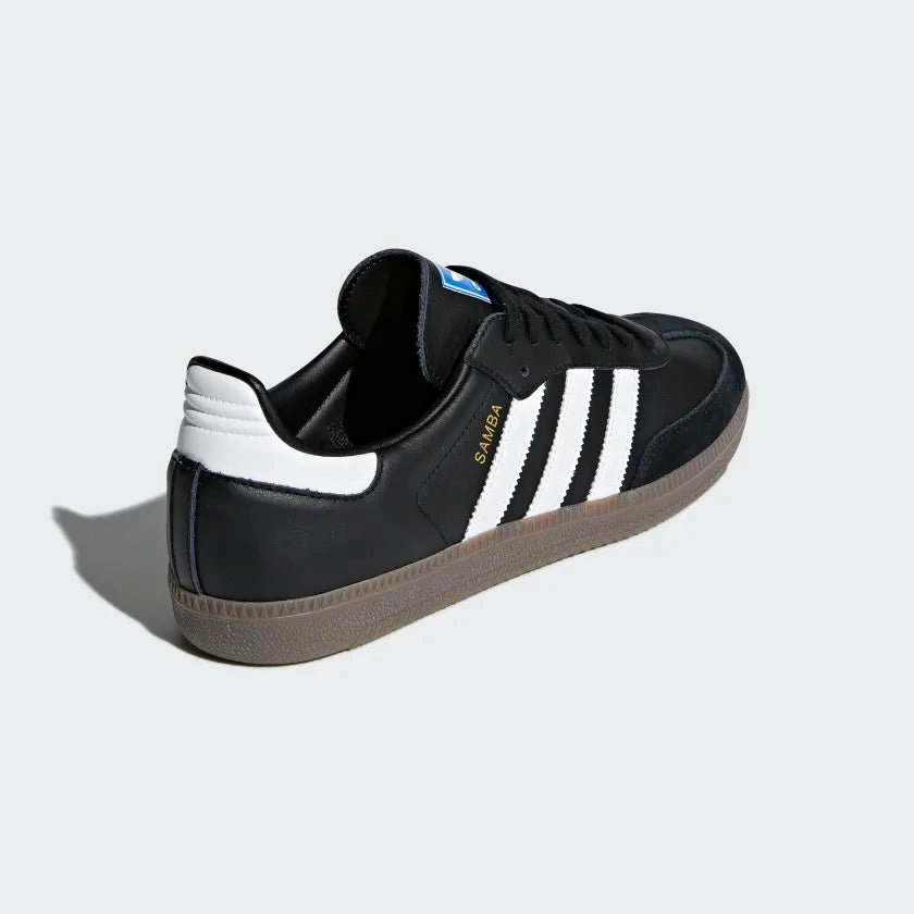 Adidas Samba OG Men's Black Trainers B75807 Motion Guide Natural Motion Design