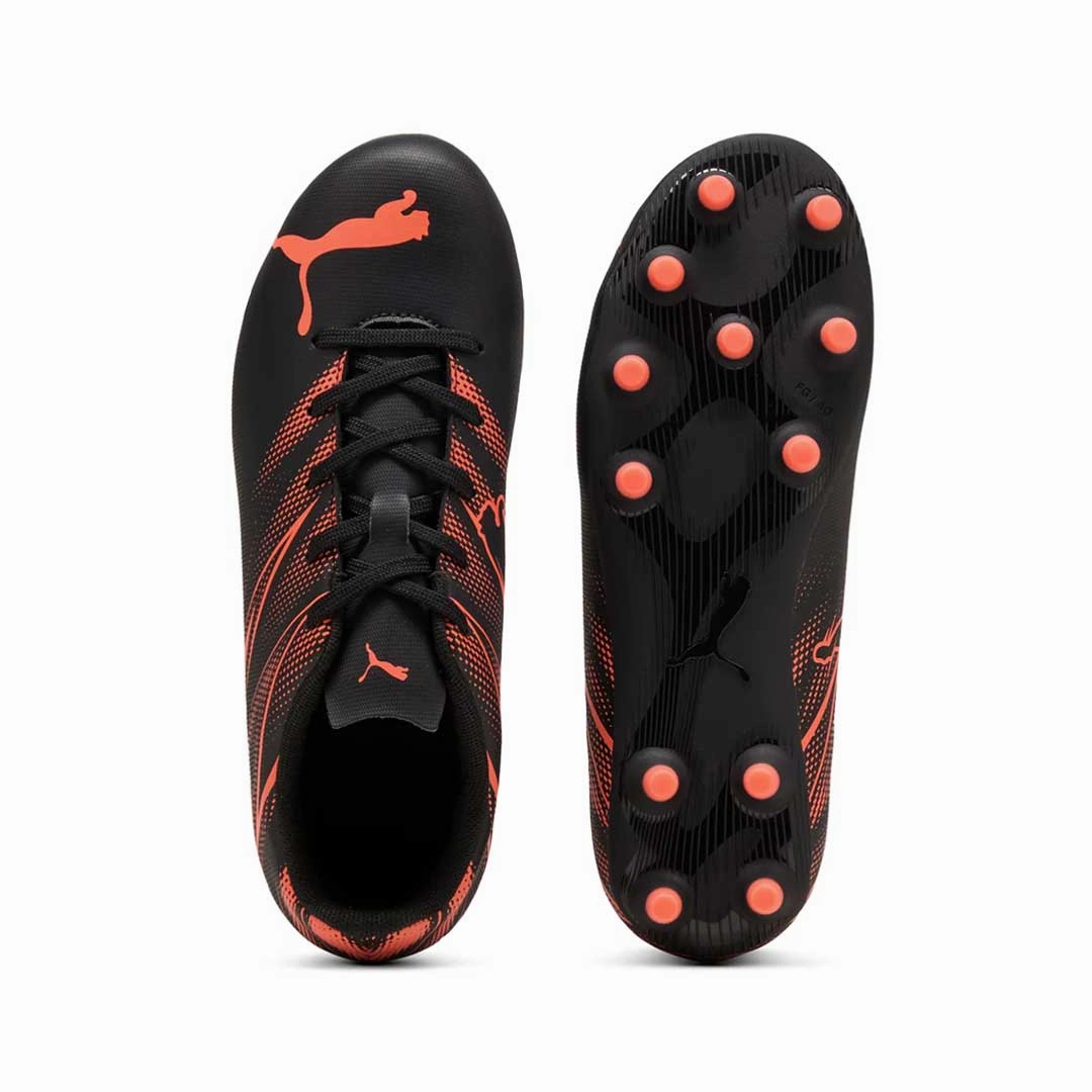 Puma - Kids' (Preschool) Attacanto Firm/Artificial Ground Soccer Cleats (107480 12) Footwear Tech Smart Comfort