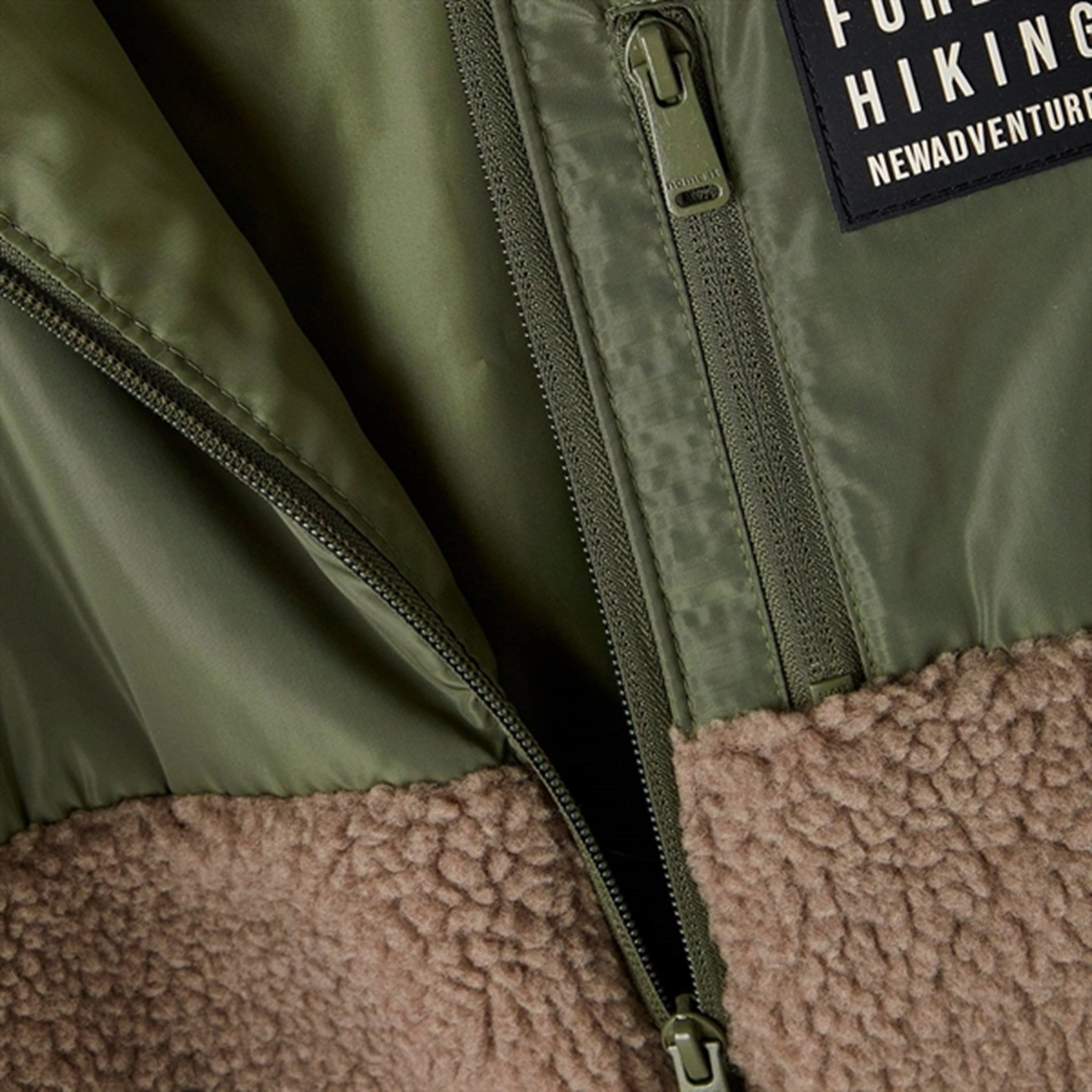 Compression Packability Modular Attachments Name it Weathered Teak Mikarlo Teddy Jacket