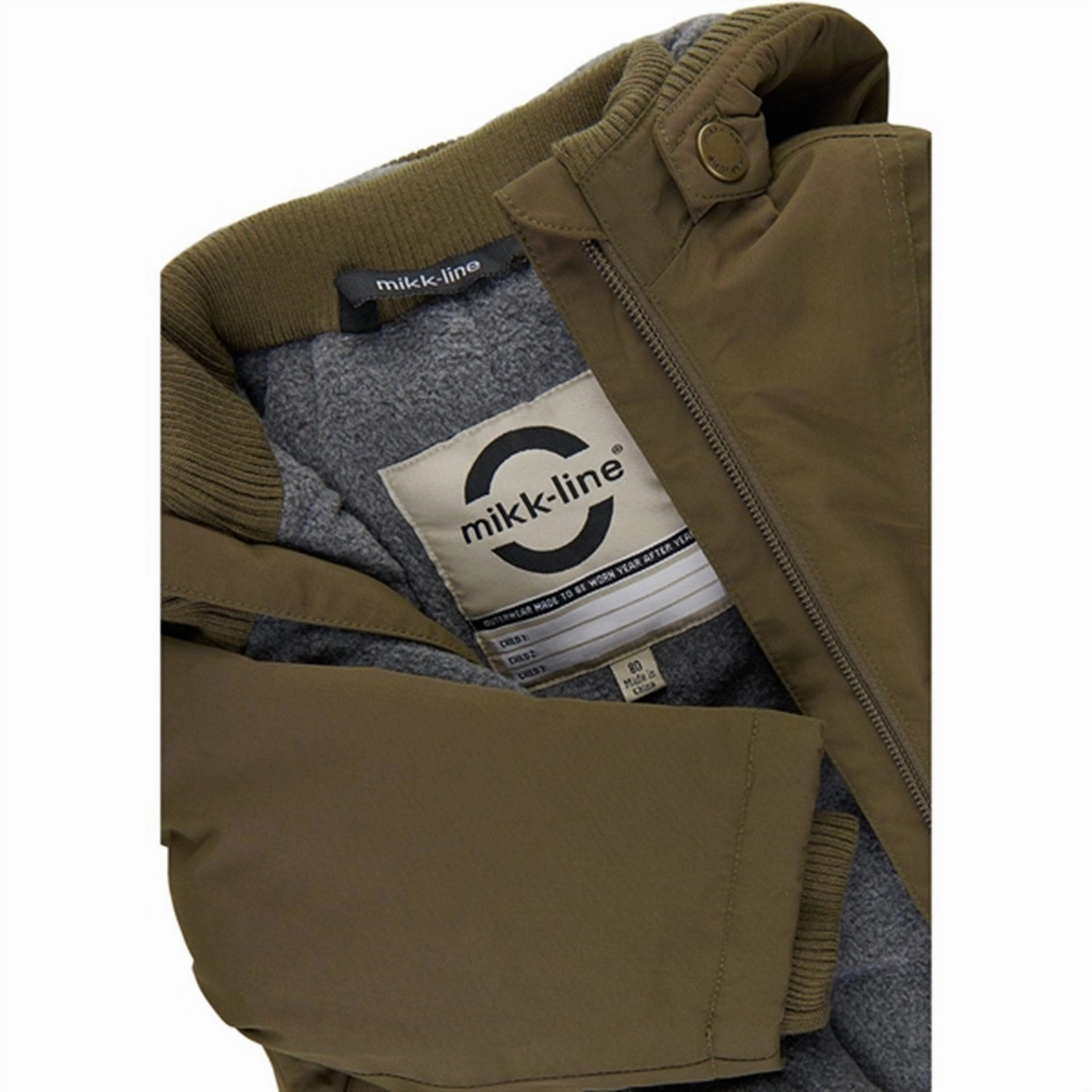 Mikk-Line Winter Jacket Beech Windbreaker Inspired Fit