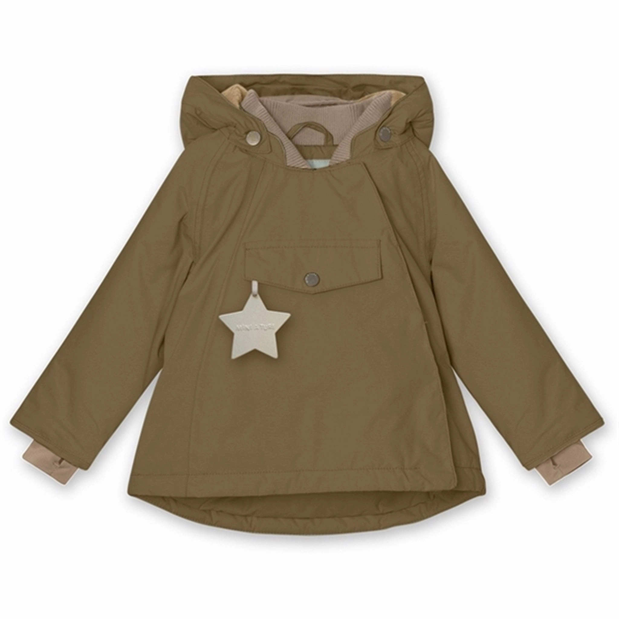 MINI A TURE Wang Fleece Winter Jacket Wood Cool Climate quick dry