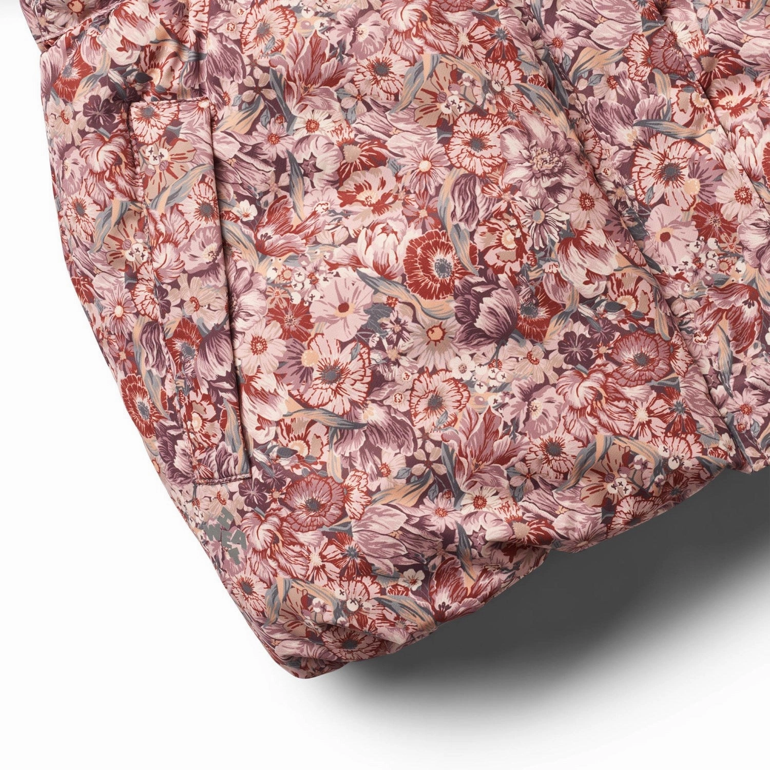 Wheat Flowers In Plenty Puffer Jacket Karla Airtight Fasteners