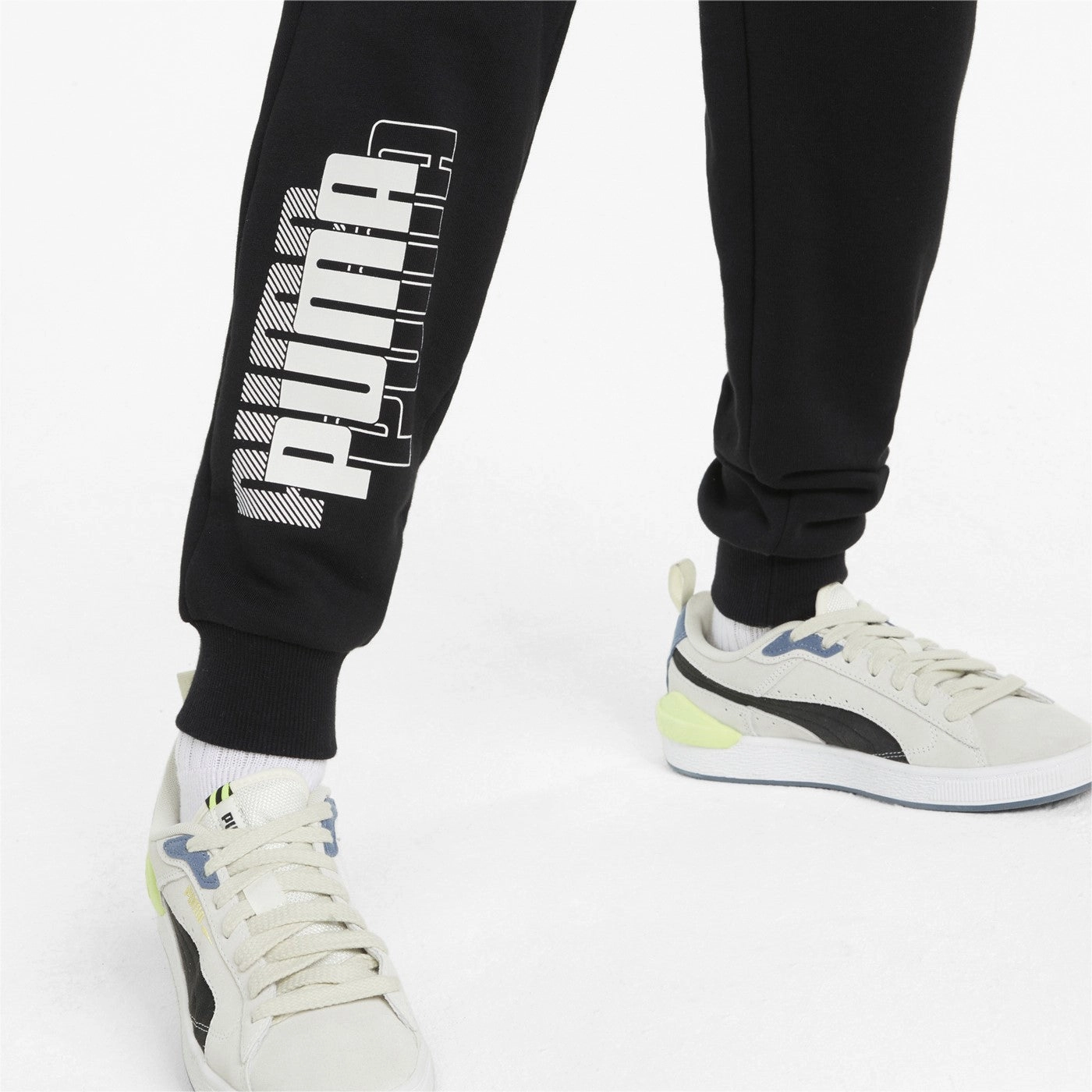 Stability Performance High Waist Capri Puma pantalone sportivo da ragazzo Power Logo 847299 01 nero