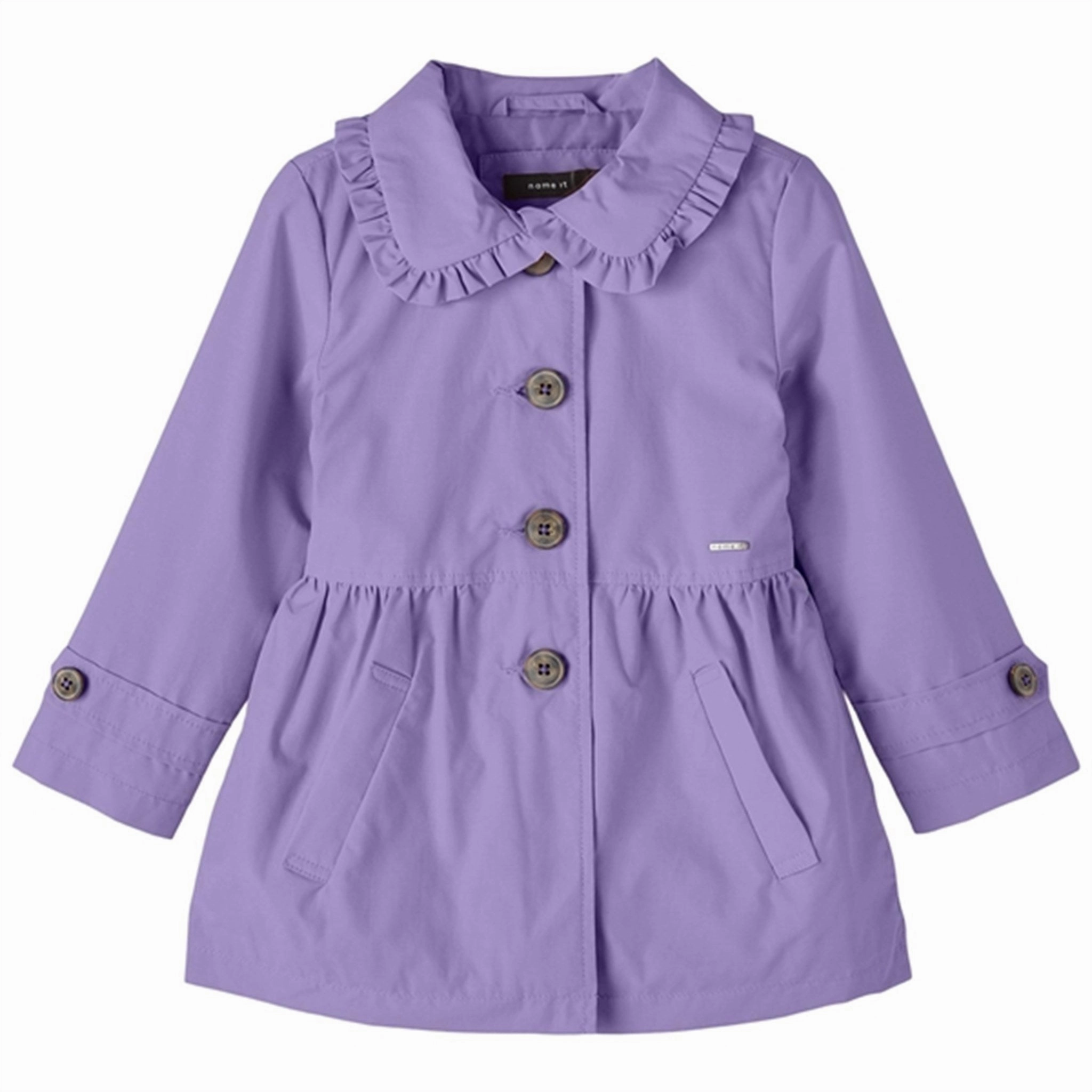 Zippered Vents Name it Sand Verbena Madelin Trenchcoat