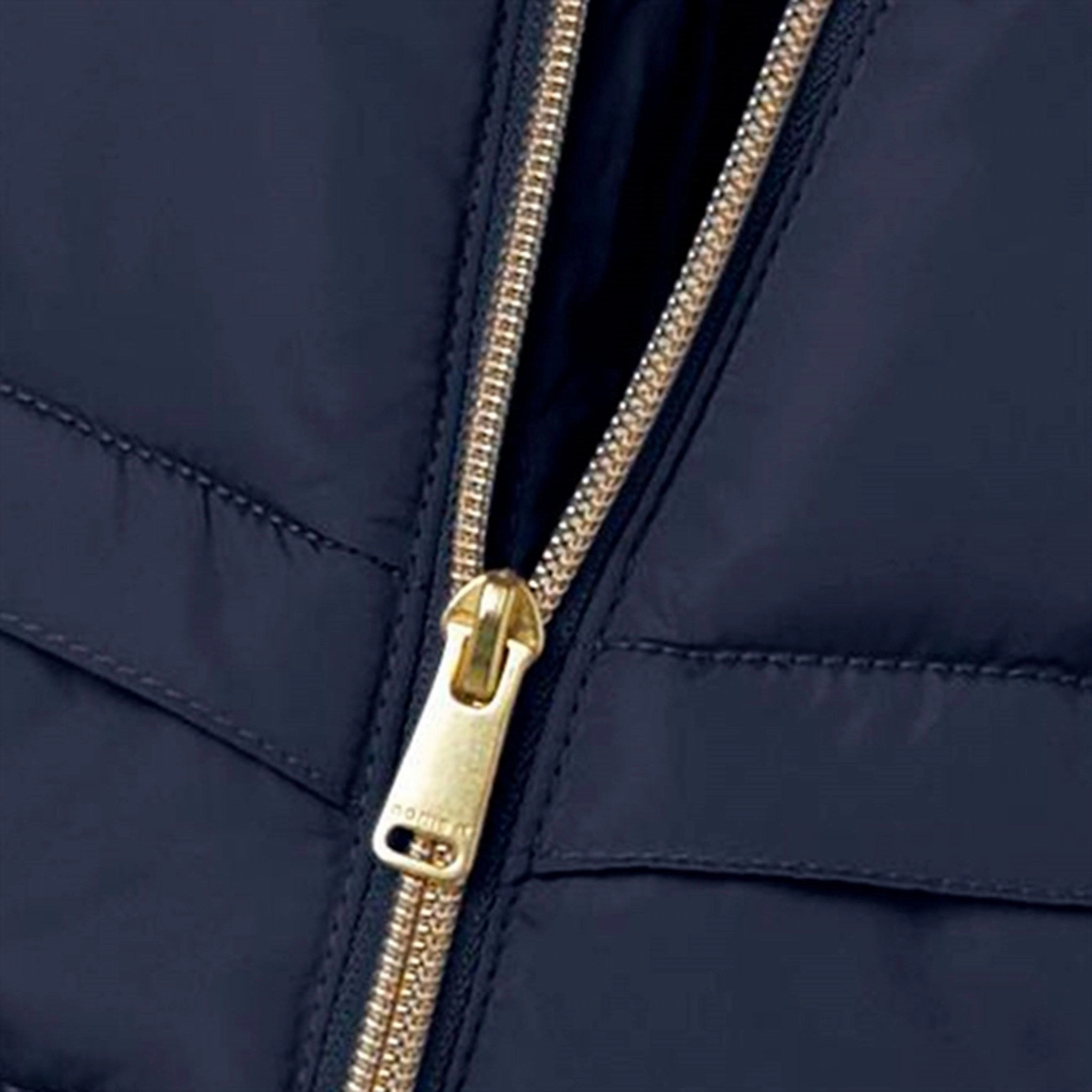 Name it Dark Sapphire Music Puffer Jacket Essential City Look Heat Sealed Zippers