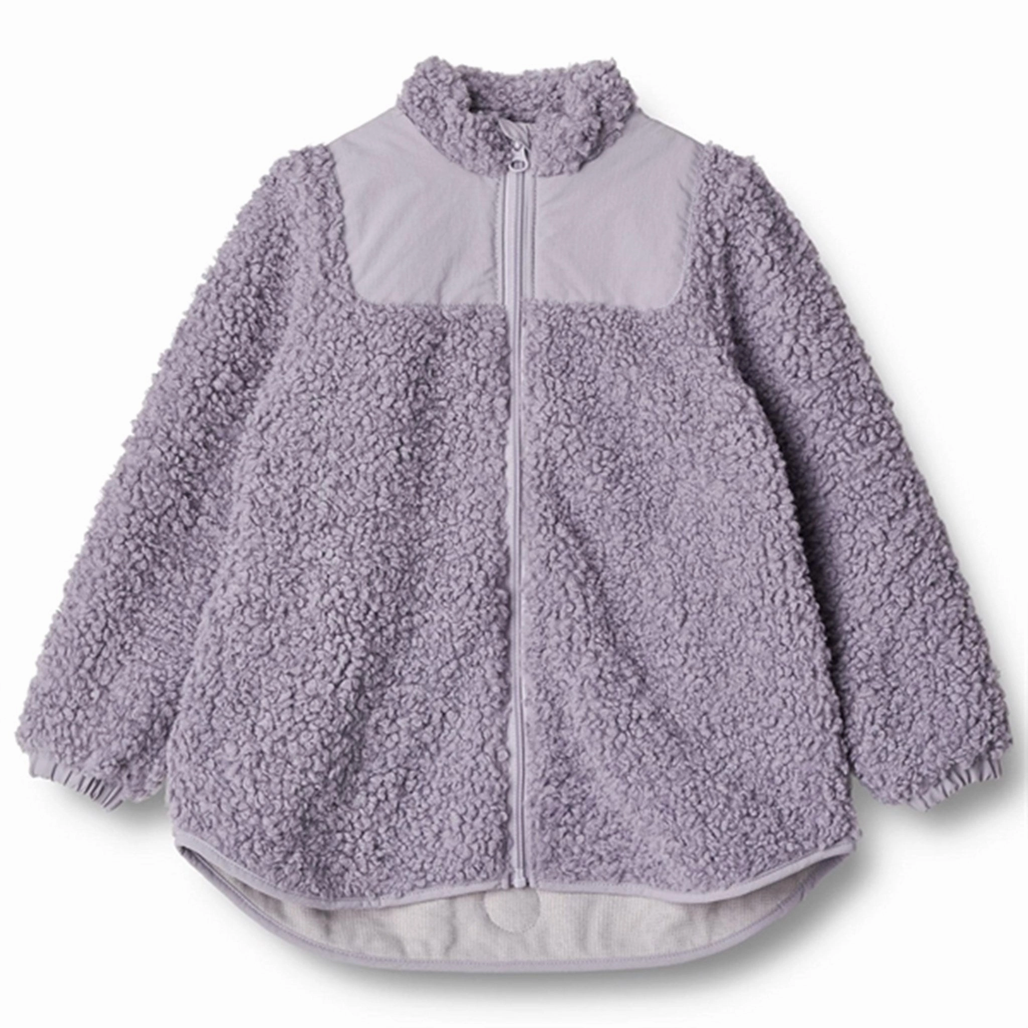 Strong Stitches Reinforced Zippers Wheat Pile Vera Jacket Lavender