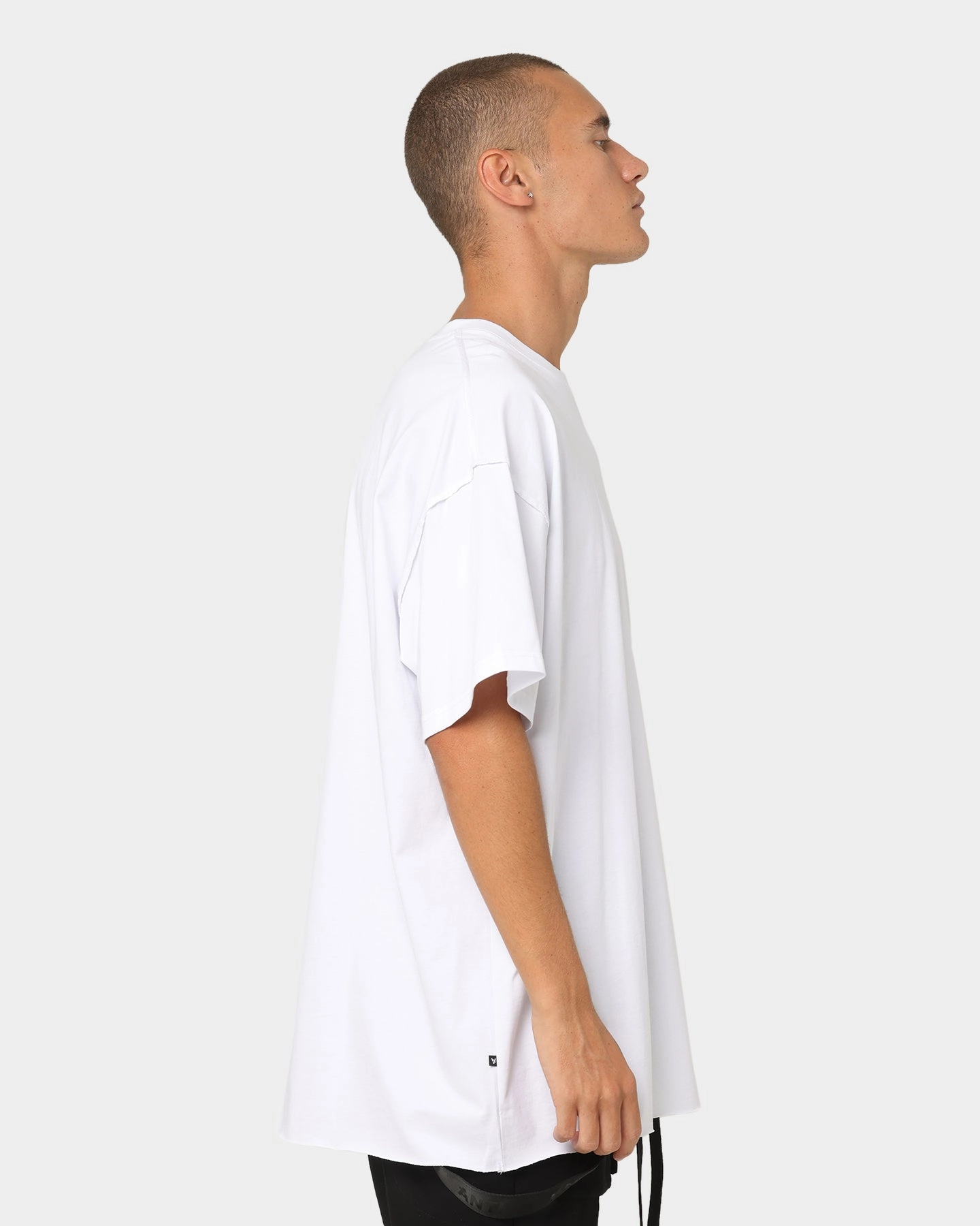 MicroPiqueKnit The Anti Order Non-Tactical Oversized T-Shirt White
