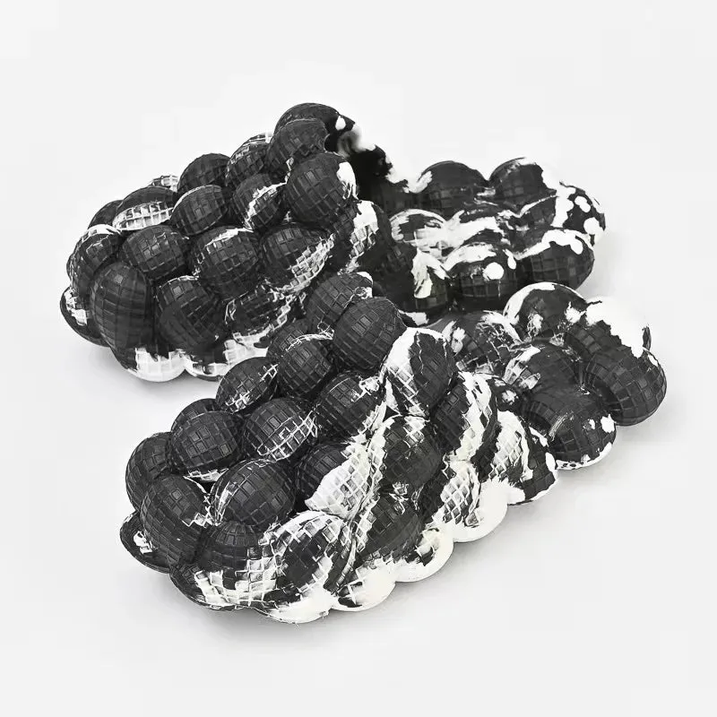 Sohiwoo Summer Men Women litchi Slippers Casual Shoes Femal Fashion Indoor Home Slides Platform Unisex Outdoor Beach Sandals