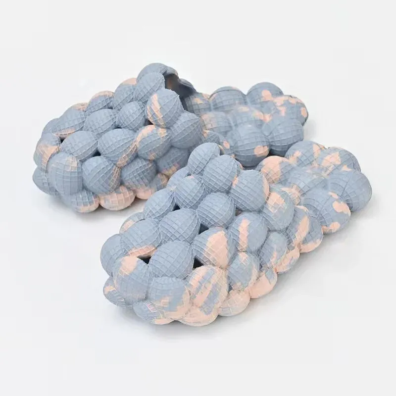 Sohiwoo Summer Men Women litchi Slippers Casual Shoes Femal Fashion Indoor Home Slides Platform Unisex Outdoor Beach Sandals