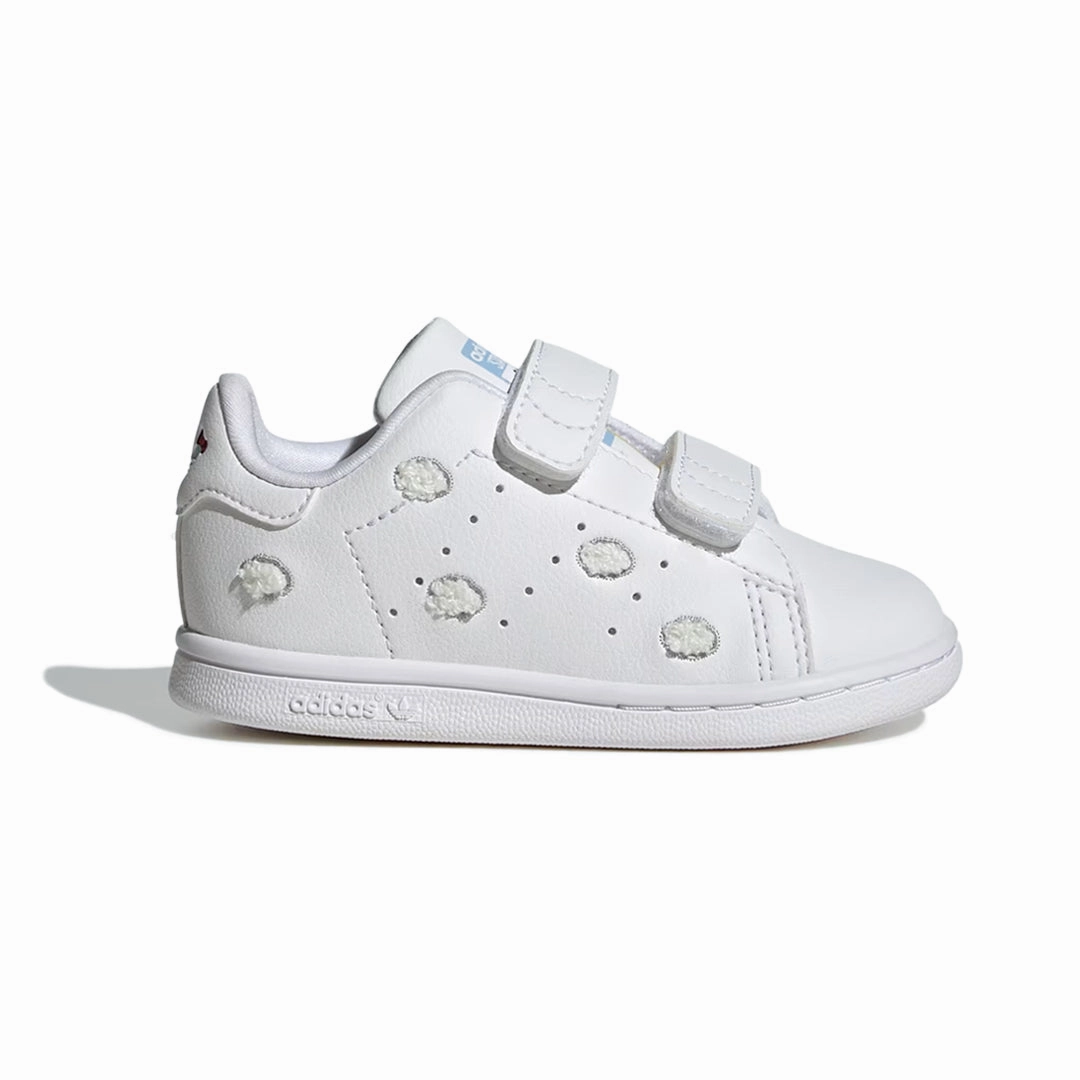 adidas - Kids' (Infant) adidas x Hello Kitty Stan Smith Comfort Closure Shoes (IF7034) All-weather lining