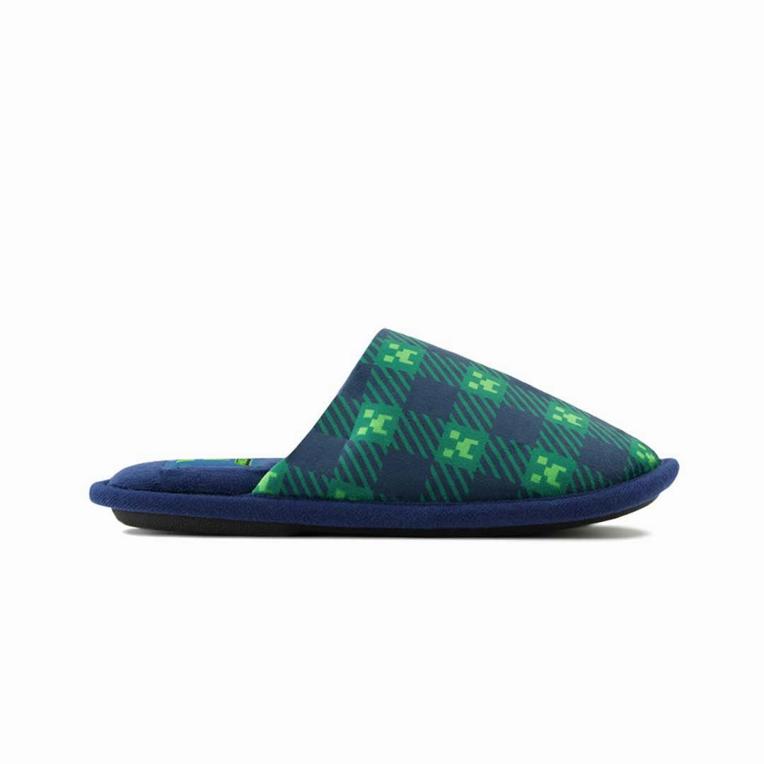 Microfiber Overlay Run Control Kids' (Preschool) Minecraft Slippers (SBF7357AMT)