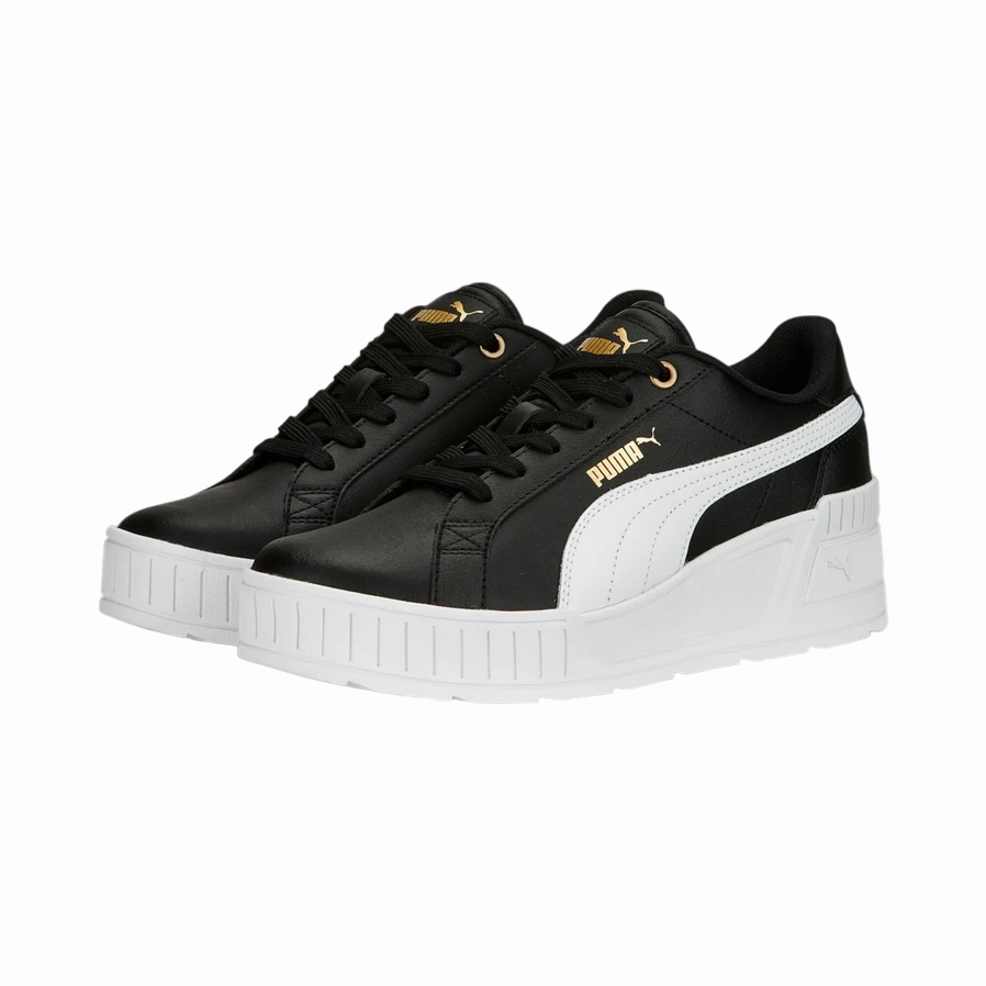 Foam Pod Response Wide Fit Compatibility Puma scarpa sneakers da donna Karmen Wedge 390985-01 nero-bianco