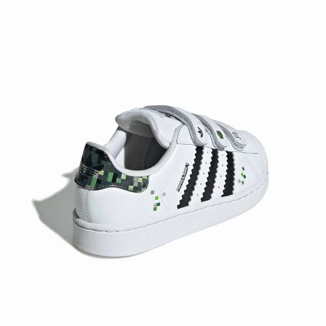 Durable touch Morning Rush adidas - Kids' (Preschool) adidas Superstar II x Minecraft Comfort Closure Shoes (JQ8748)