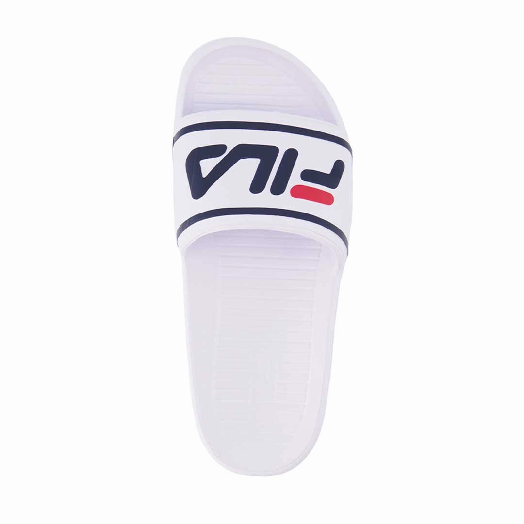 Padded Heel Counter Lockdown fit FILA - Kids' (Preschool & Junior) Sleek Slides (3SM00067 125)