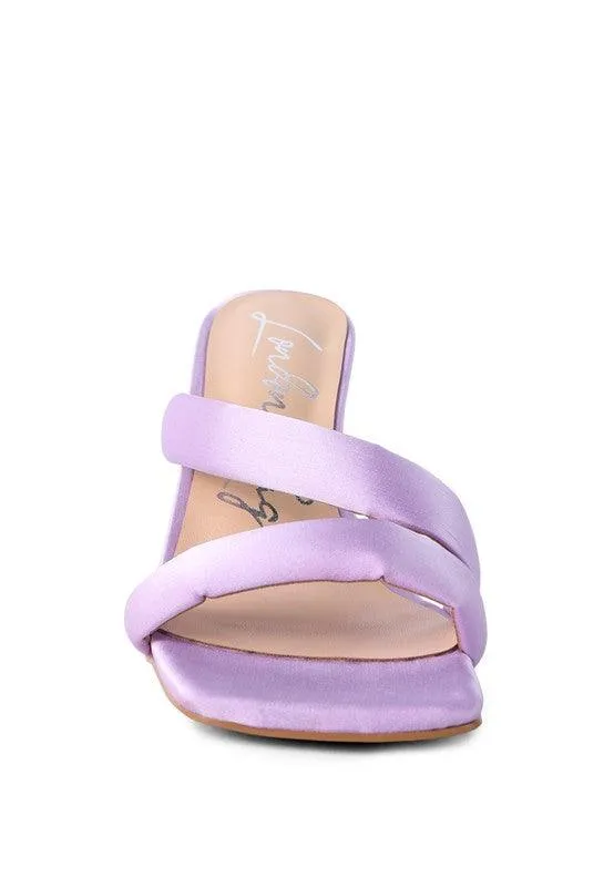 Spice Up Cross Strap Heels