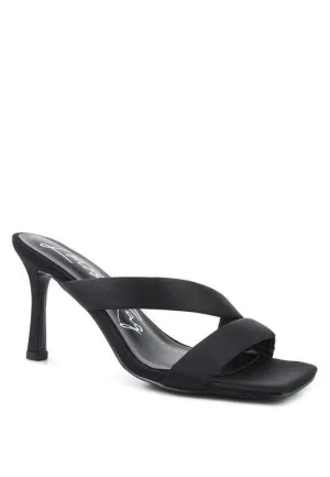 Spice Up Cross Strap Heels
