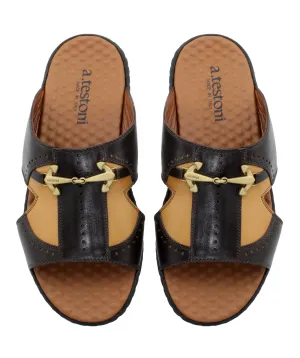 Sport Napa Calf Leather Sandals