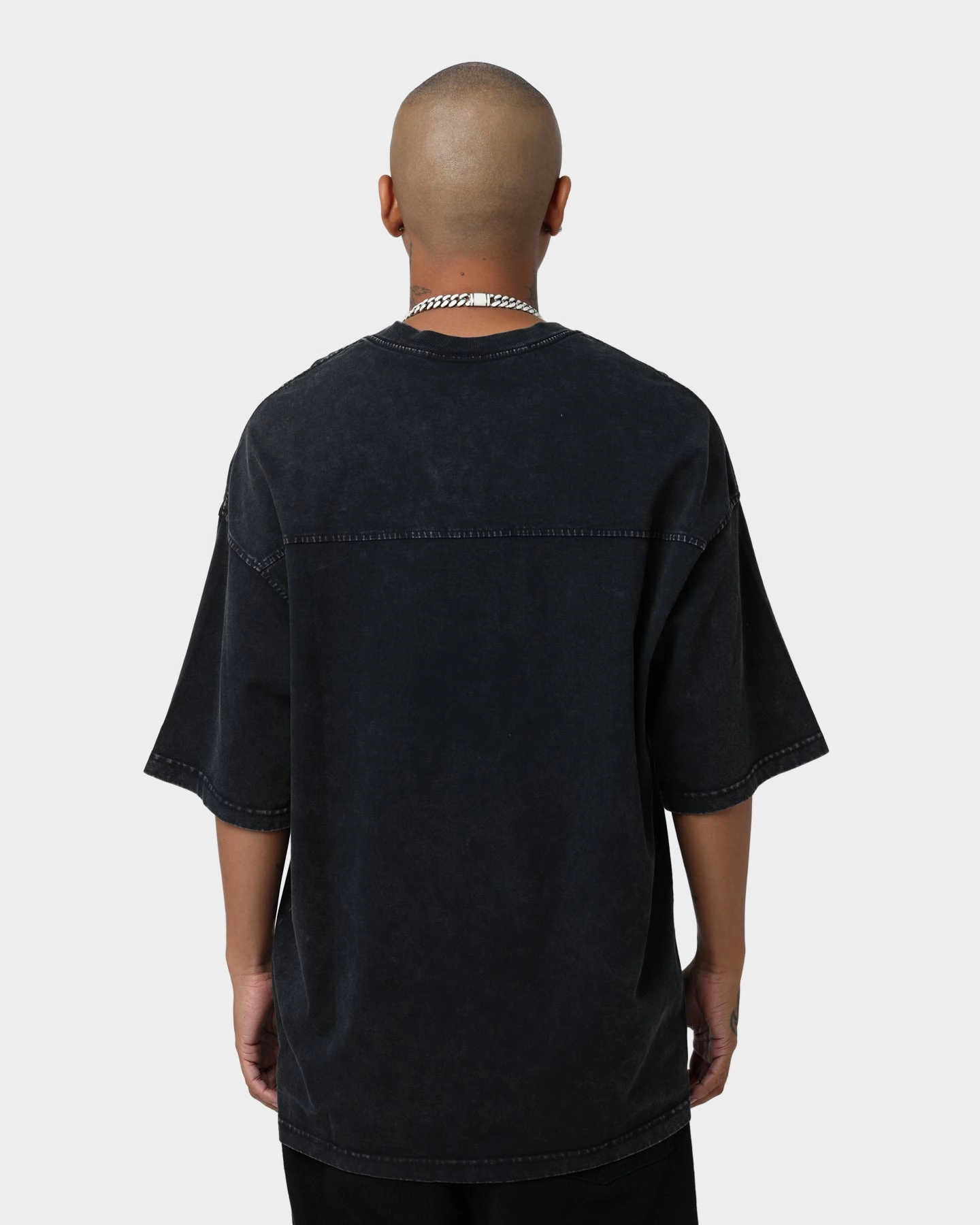AntiStaticFinish Mitchell & Ness Las Vegas Raiders Winners Oversized T-Shirt Faded Black