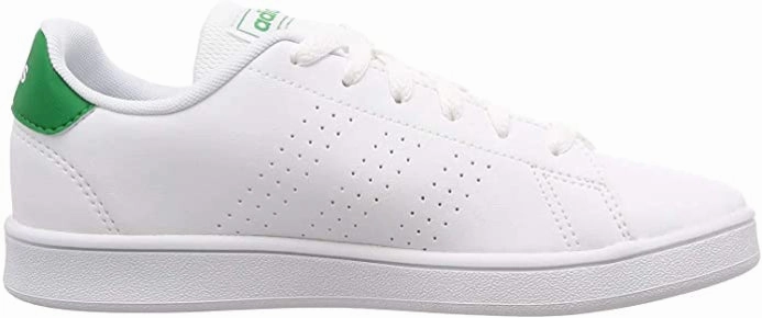 Synthetic Well Fitted Adidas EF0213 Scarpa streetwear junior - Bianco-Verde