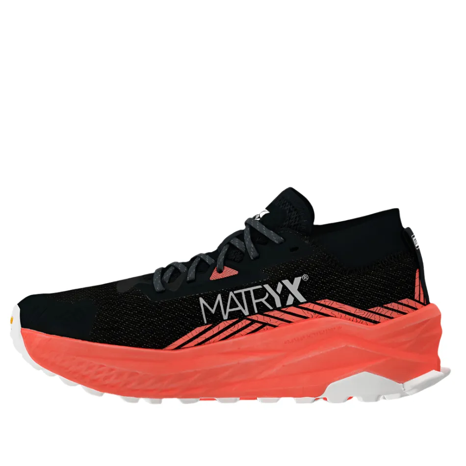 Arch Contour Design Stride Style Altra Women's Olympus 275 Trail Running Shoes in Coral/Black AW25