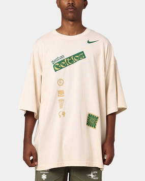 Nike Boston Celtics NBA Courtside Oversized T-Shirt Pure Minimalist Layer