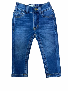Levi's Pantalone in Jeans da infant Skinny Knit Pull On 6EA228-M4Z blu medio Functional Waist All weather