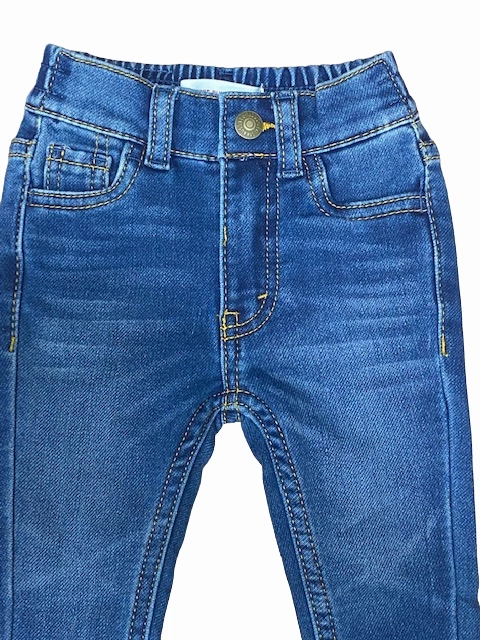 Chafe Free Durable Wear Levi's Pantalone in Jeans da infant Skinny Knit Pull On 6EA228-M4Z blu medio